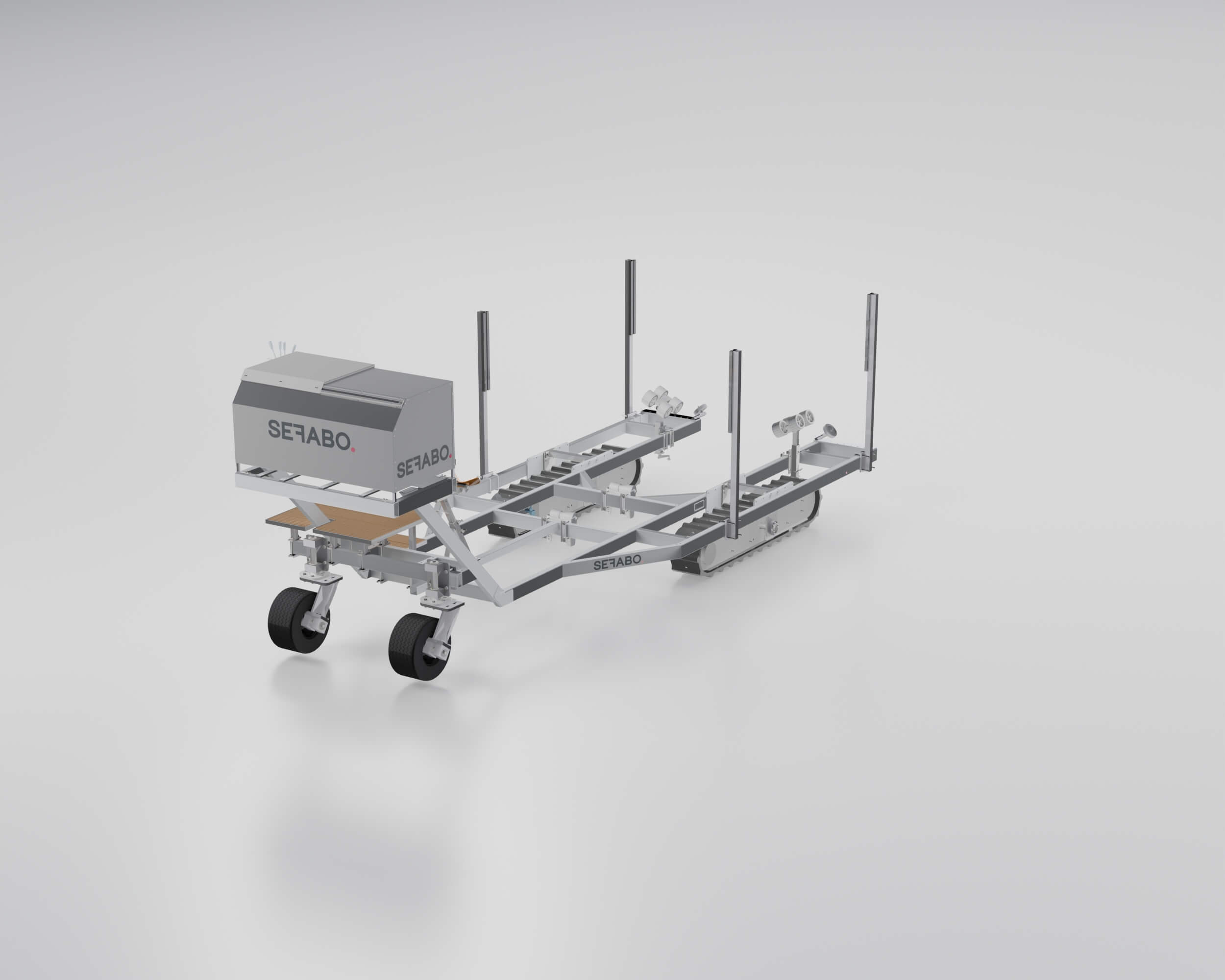 SEFABO boat trailer rendering perspective 23